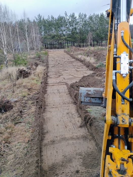 Usługi Mini koparką i Koparko ładowarka
