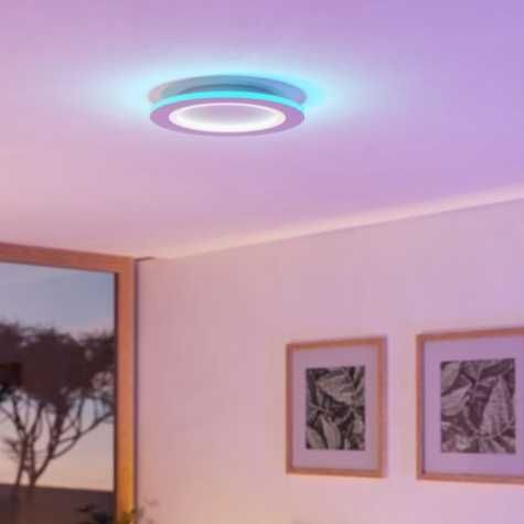 Plafon LED Eglo Padrogiano-Z 900487 biała smart 4680lm RGB CCT