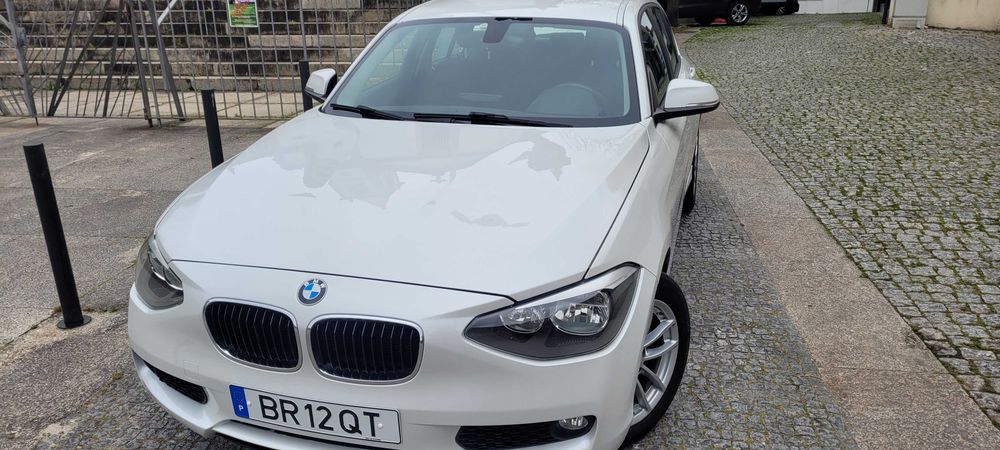 BMW 116, De 2014, Motor 2000, Branco Pérola.