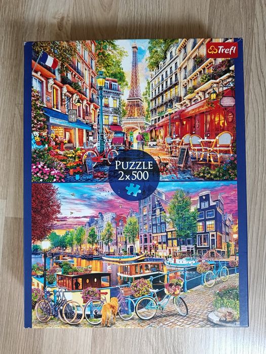 Puzzle 2 x 500 dobra cena
