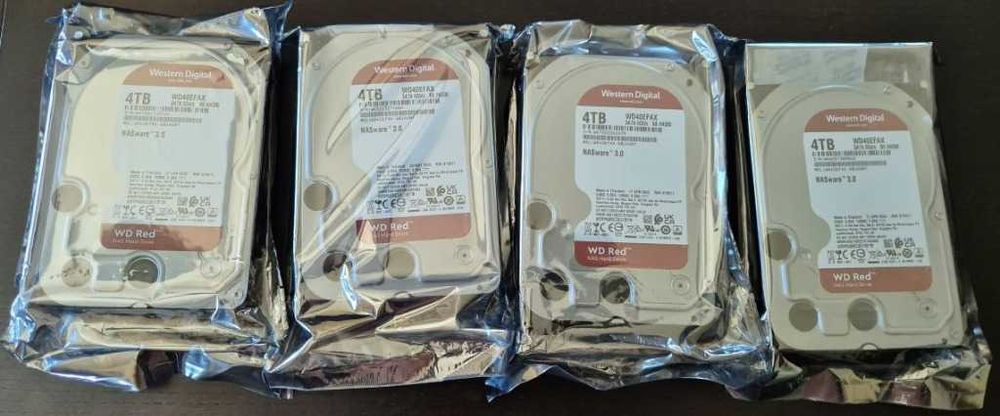 Serwer NAS QNAP TS-431X3 + 4xHDD WD RED 4TB - NOWY - rezerwacja