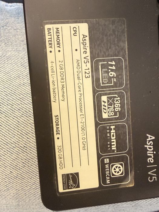 Acer Aspire V5-123.