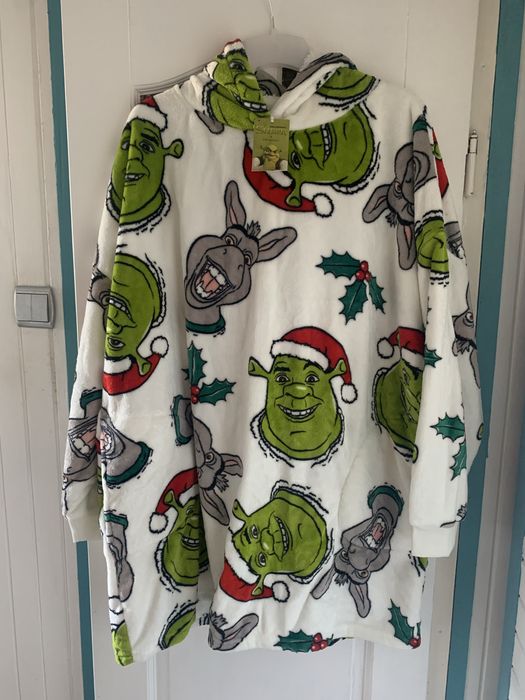 Snuddie/ kocobluza/ bluzokoc/ szlafrok Shrek unisex