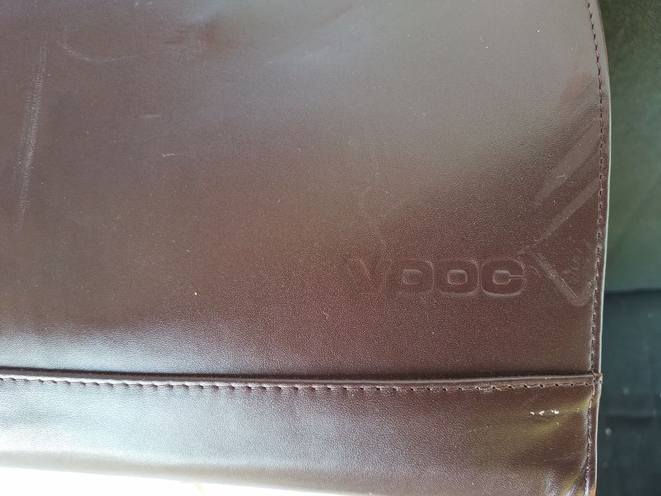 Skórzana męska torba firmy Wooc