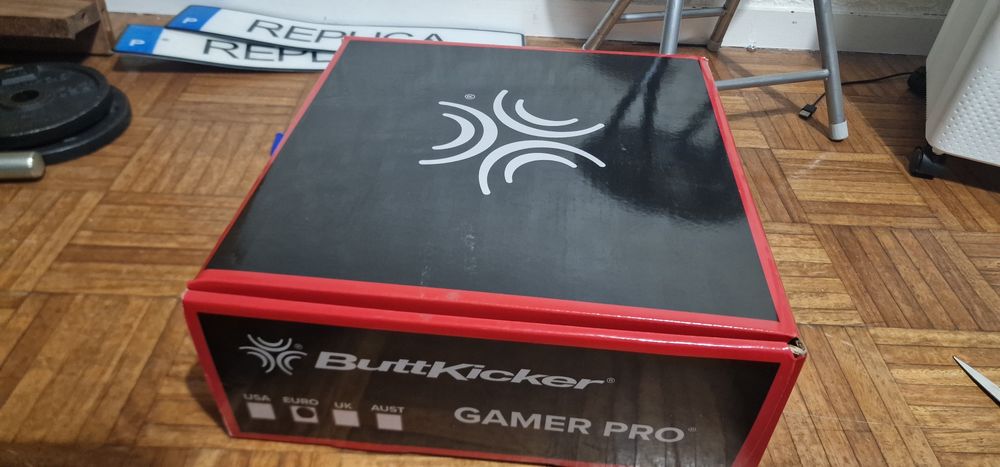 Buttkicker  VERSÃO PRO MASTER incrível feedback