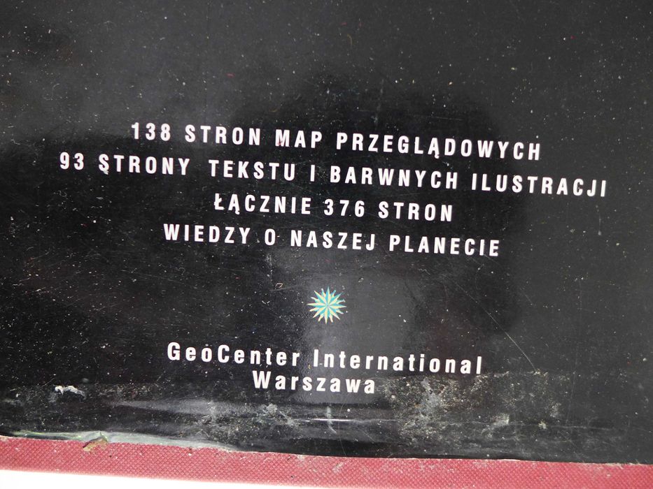 Wielki Ilustrowany Atlas Świata - wspaniała książka GEOGRAFIA MAPA