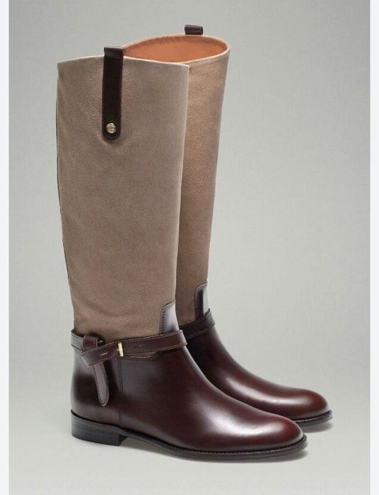 Сапоги комбіновані Massimo Dutti