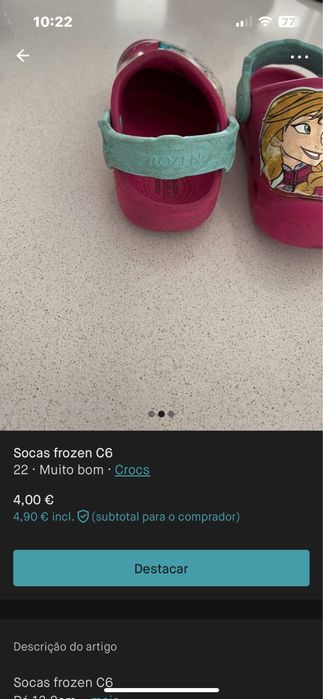 Crocs eosa frozen C6 / 22