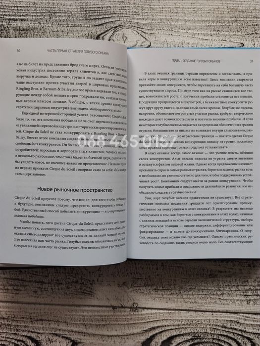 Стратегия голубого океана В. ЧАН КИМ /РЕНЕ МОБОРН бизнес книга