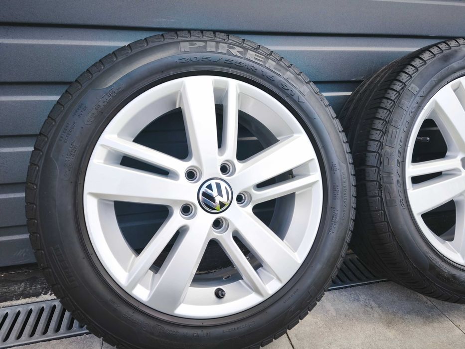 Oryginał VW 16" 5x112 Golf Touran Sharan Passat Jetta Sportsvan ŁADNE