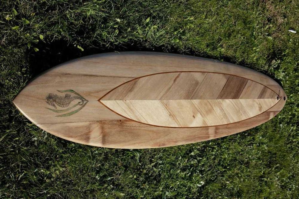 Prancha Surf Egg 7'0 Madeira Paulownia Garrido