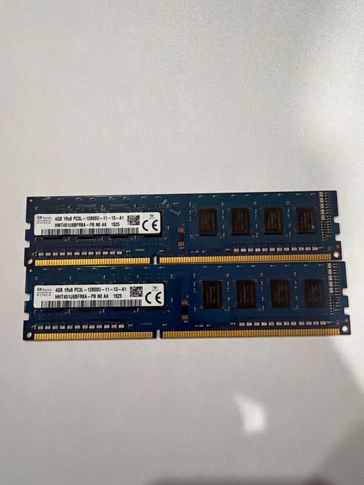 Zestaw 2x 4 GB SK hynix DDR3L (Łącznie 8 GB)