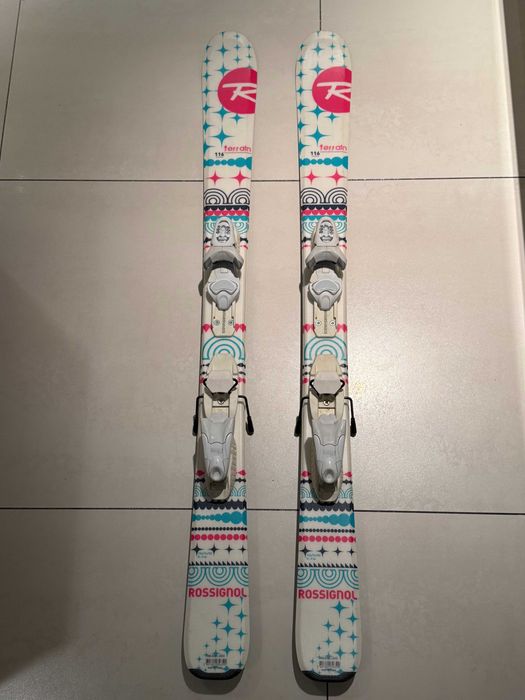 Narty ROSSIGNOL 116 cm Stan Idealny !