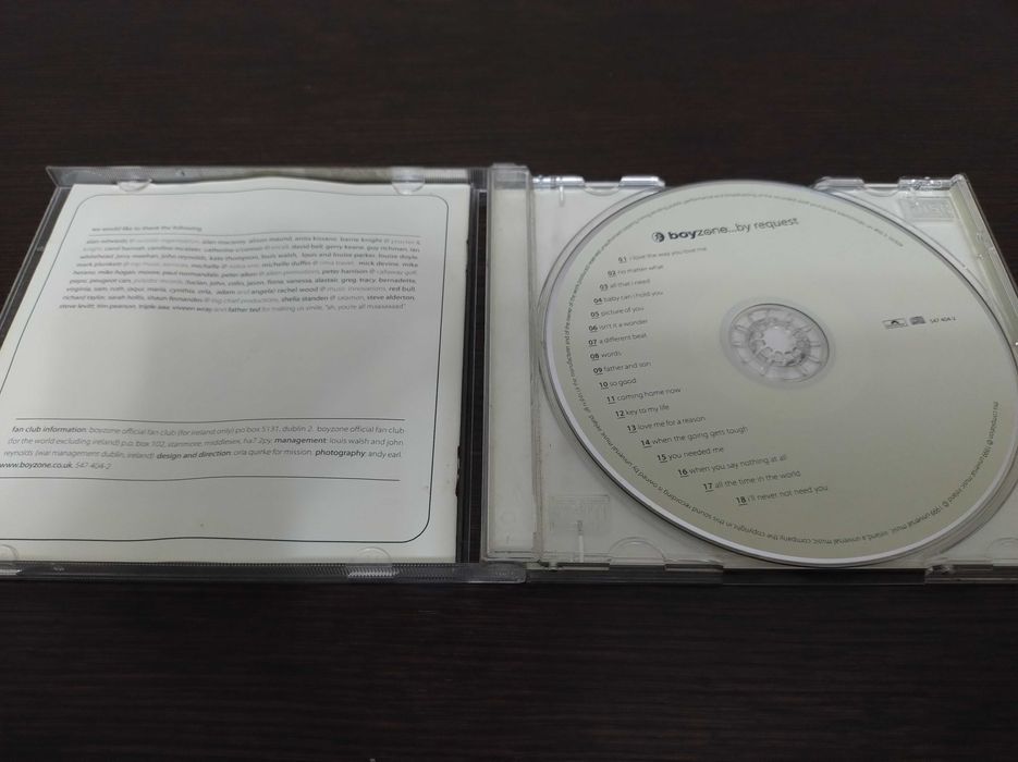 CD Boyzone By Request