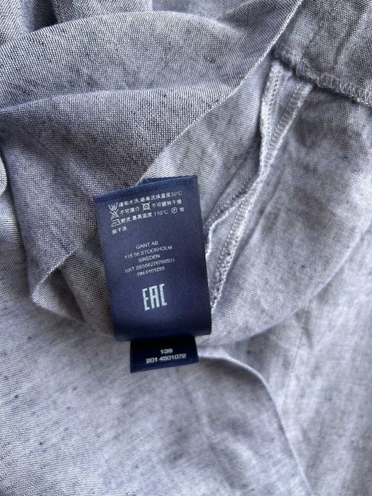 GANT _ Lniana prosta sukienka 38 / M