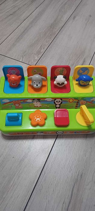 Zabawka interaktywna wyskakujące zwierzaki