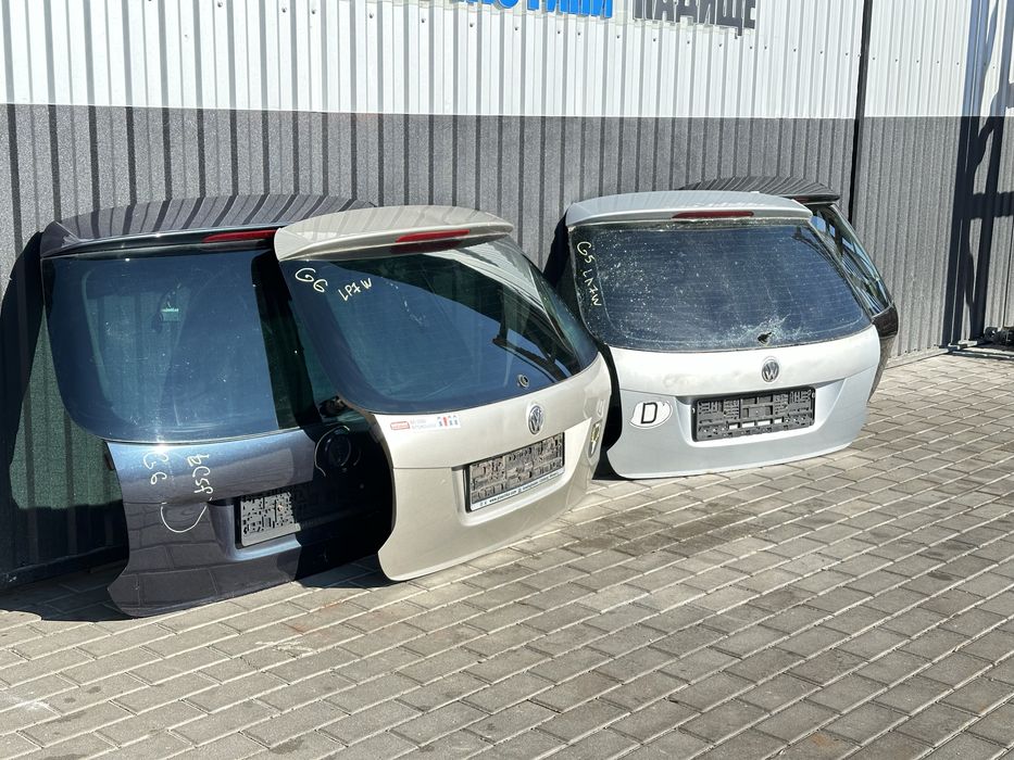 Ляда Гольф 5, 6 універсал кришка багажника VW Golf 5 6 Variant
