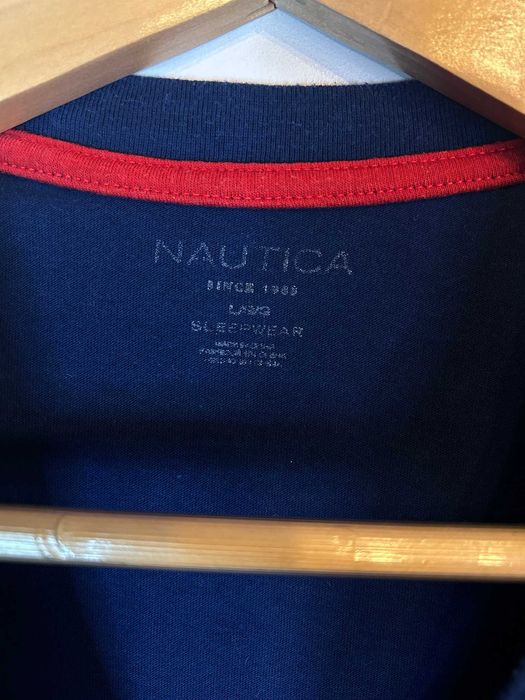 Koszulka Nautica niebieska z logiem L