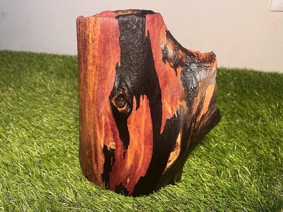 Grota drewniana do akwarium lub terrarium