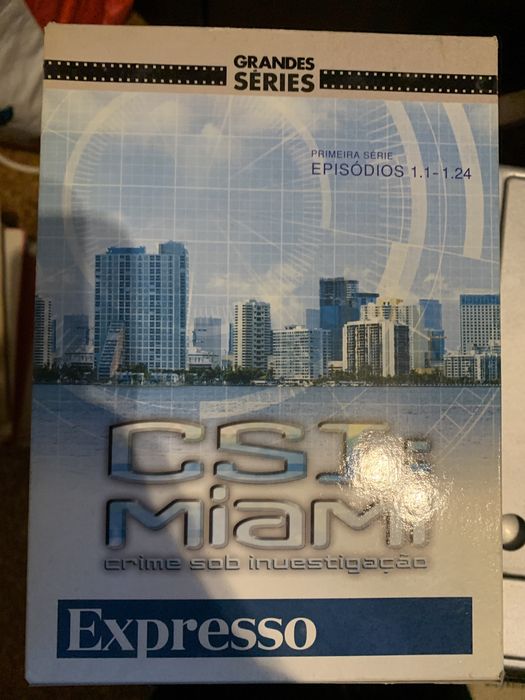 Coleção DVD’s CSI