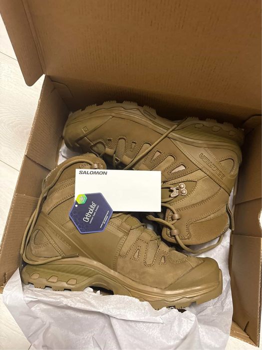 Salomon Quest 4D GTX Forces 2 Coyote ботинки берцы