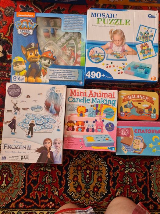 Ігри, пазли дитячі