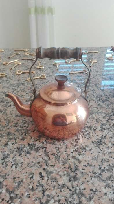 Peças decorativas em cobre