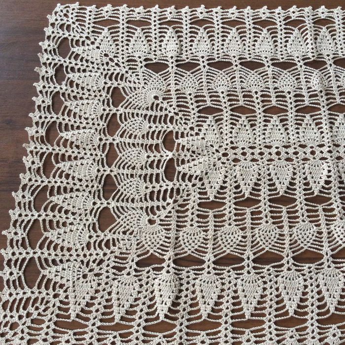 Serweta - bieżnik 54 x 84 cm rękodzieło