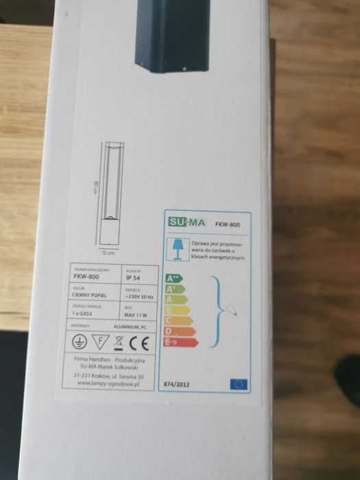 Lampa ogrodowa  80cm