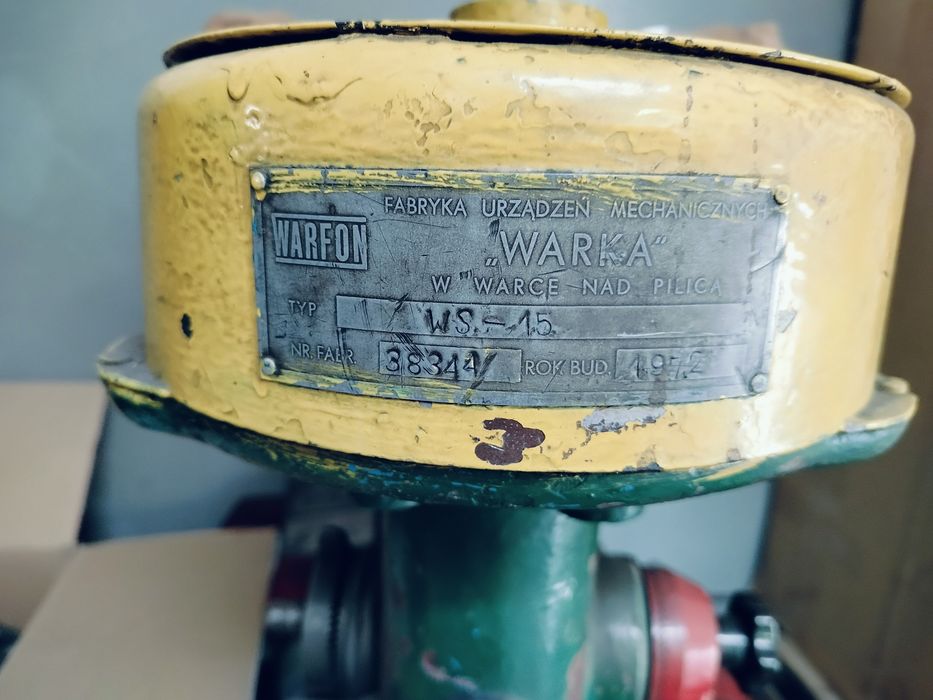 Wiertarka stołowa kolumnowa WARFON WARKA WS-15