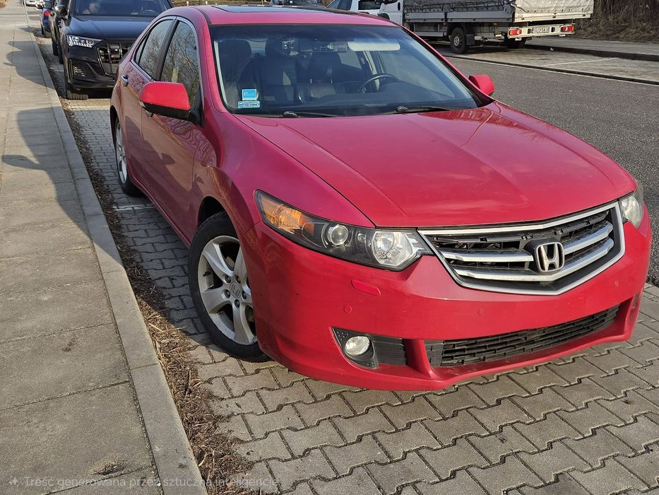 Honda Accord Honda Acord VIII 2,4 benzyna gaz automat navi hak szyberdach