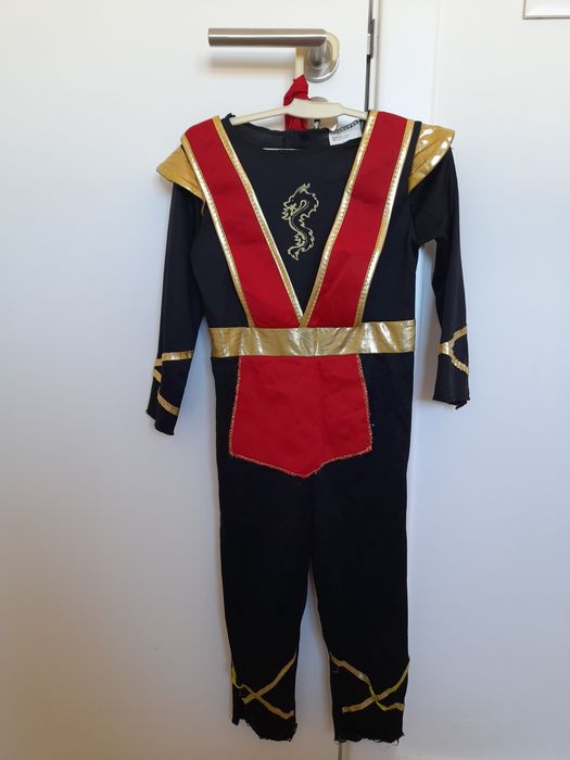 Fato ninja 4 a 6 anos