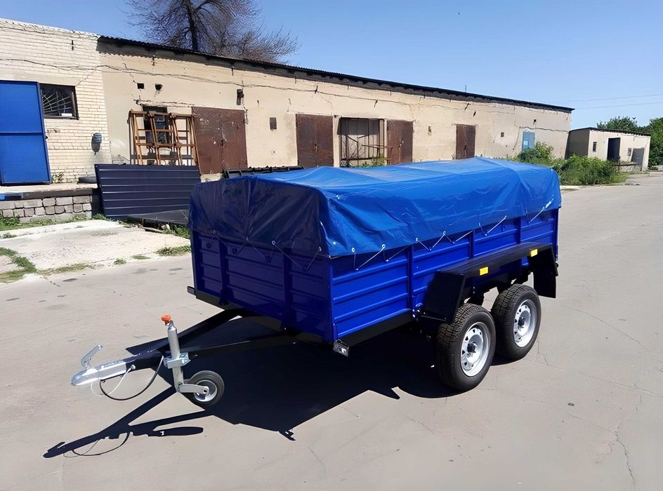 АКЦІЯ! Тент/брезент евро ПВХ на любой прицеп. Накидка причіп