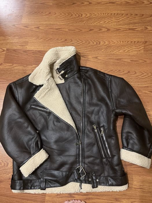 Продам дублянку, коричневу, штучне хутро