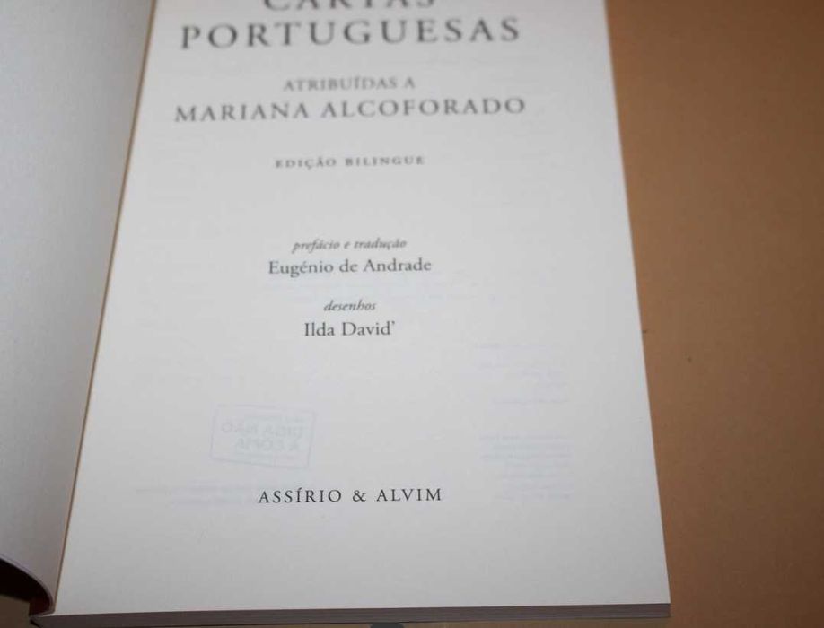 Cartas Portuguesas -Atribuídas a Mariana Alcoforado
