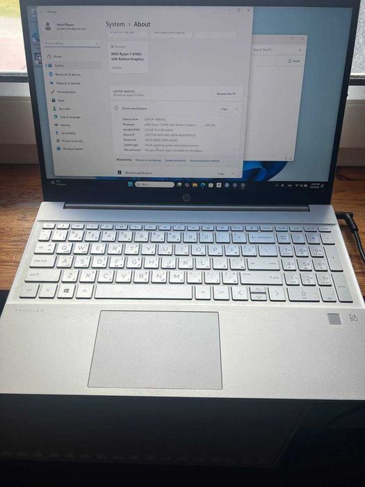 Laptop HP Pavilion 15 Ryzen 7 4700U 16GB RAM 512GB SSD Full HD IPS