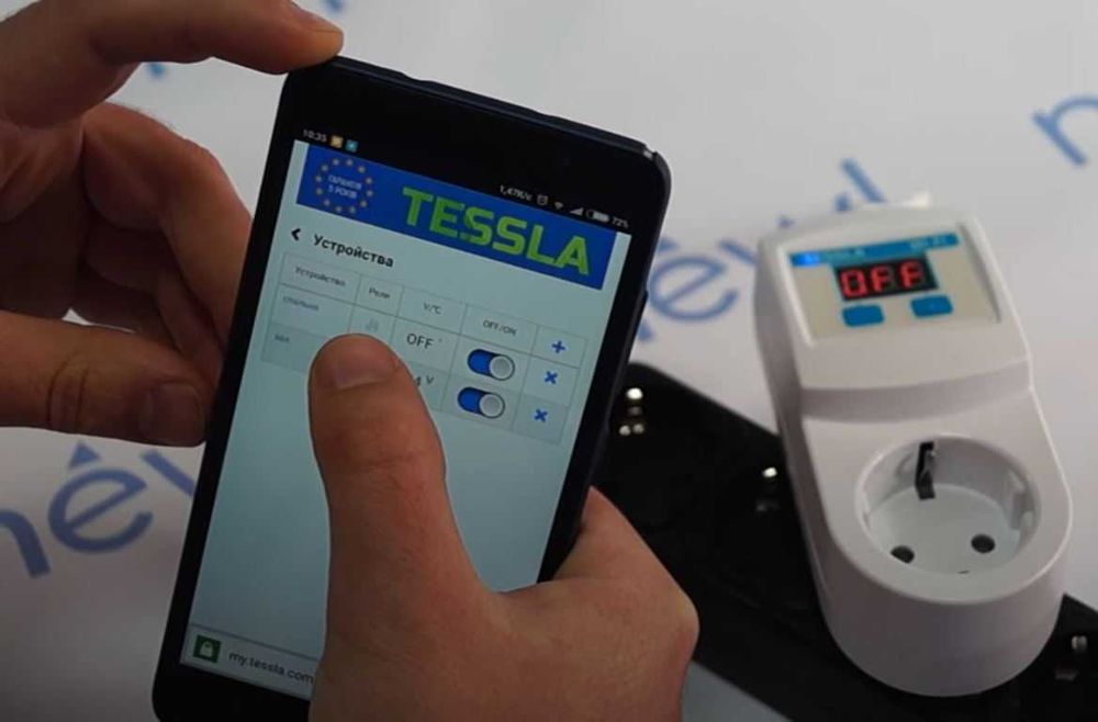 Терморегулятор с wifi Tessla TRS WiFi
