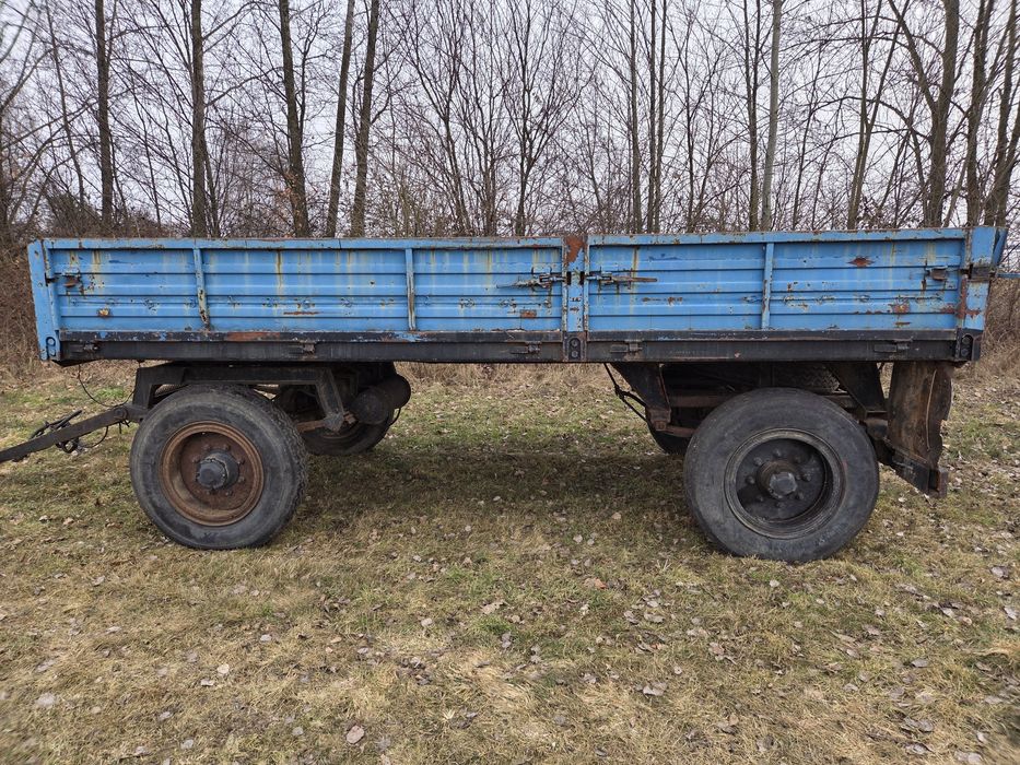 Przyczepa rolnicza Autosan d50 D633 6t do balotów słomy transport