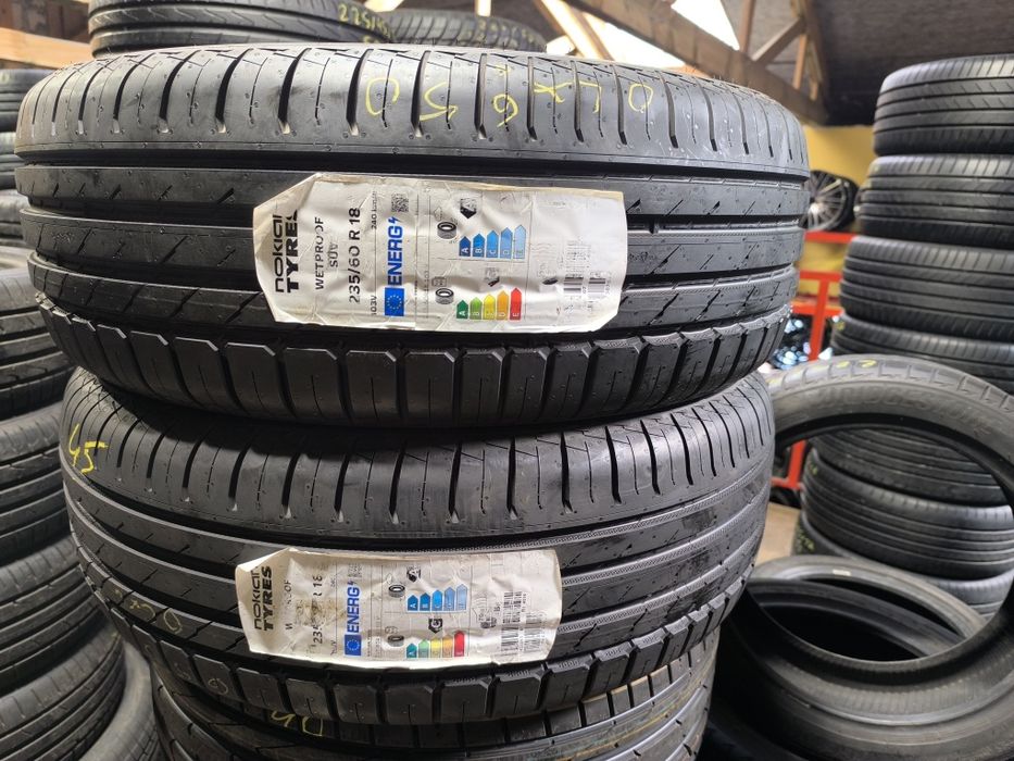 Opony Nokian tyres wetprof 235/60/18 para nowe