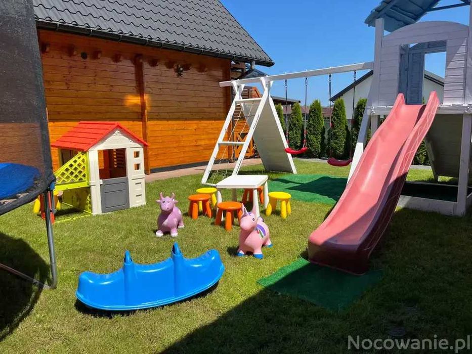 Domki nad morzem ,,Na Wesołej" Chłopy k. Sarbinowa i Mielna ( jacuzzi)