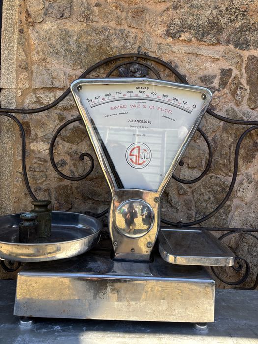 Balança comercial antiga