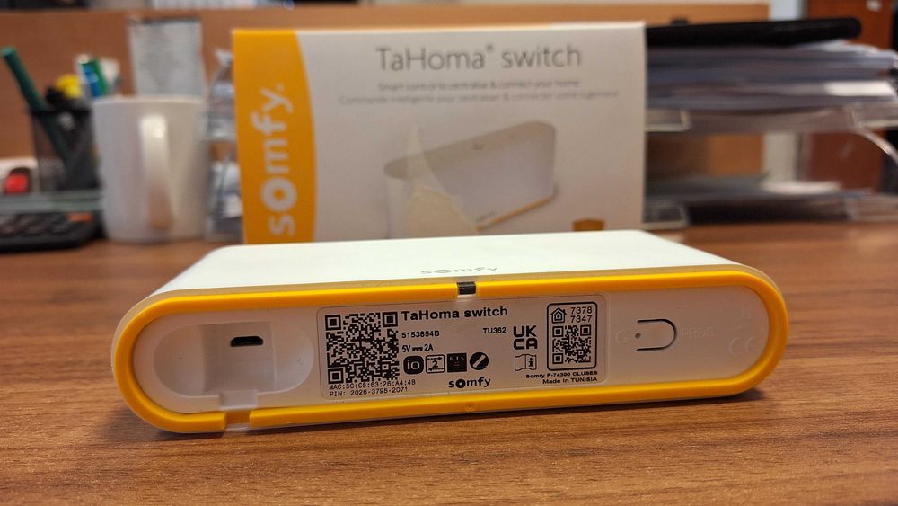 Somfy TaHoma switch