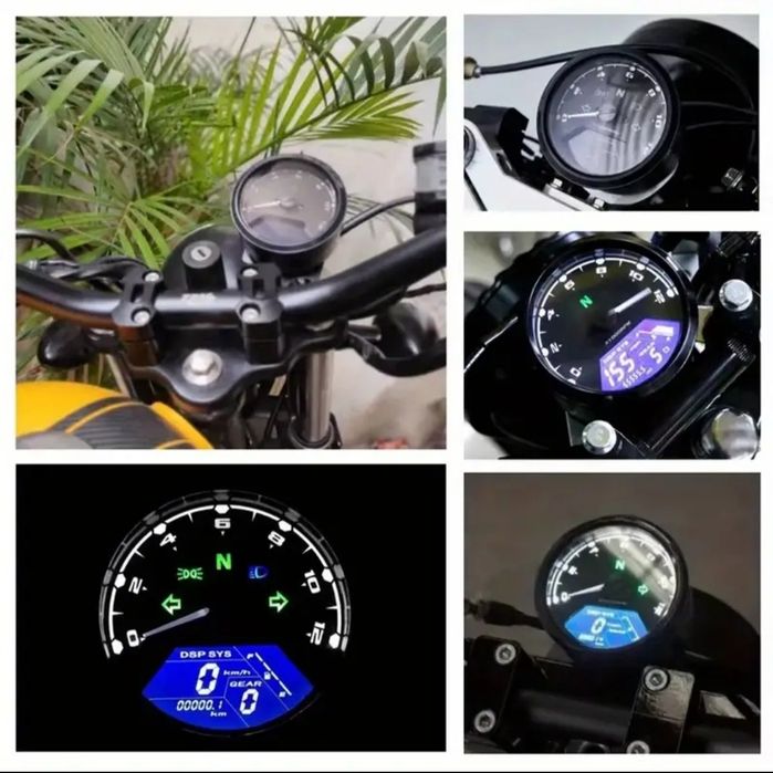 Электронный мотоциклетный спидометр