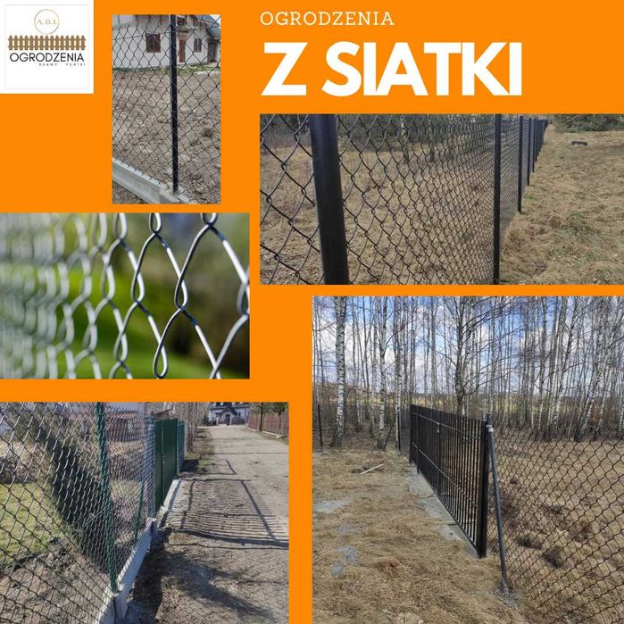 Ogrodzenia z siatki, panelowe, bramy, furtki, materiały i montaż