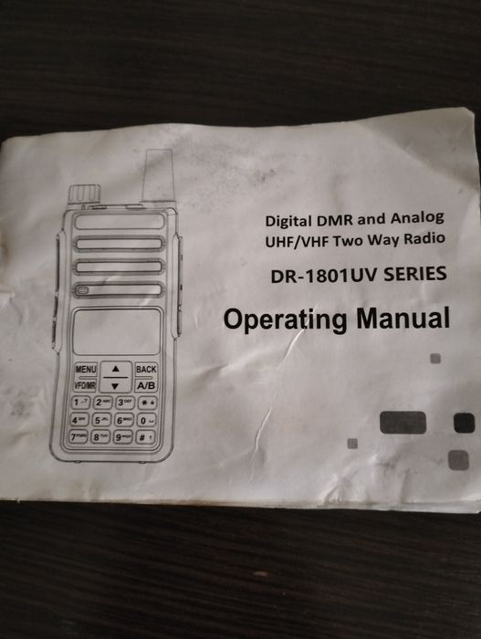 Baofeng DR-1801UV DMR (2 шт) + гарнитуры, полный комплект, почти новые