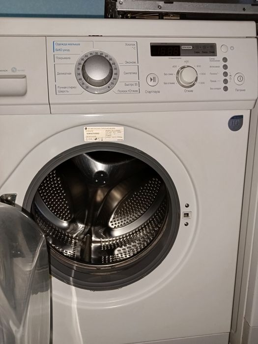Пральна машина б/у  Lg  обслугована з гарантією wd12360ndk