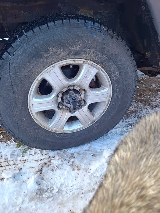 Koła zimowe 6x139,7 alufelgi 16" et43