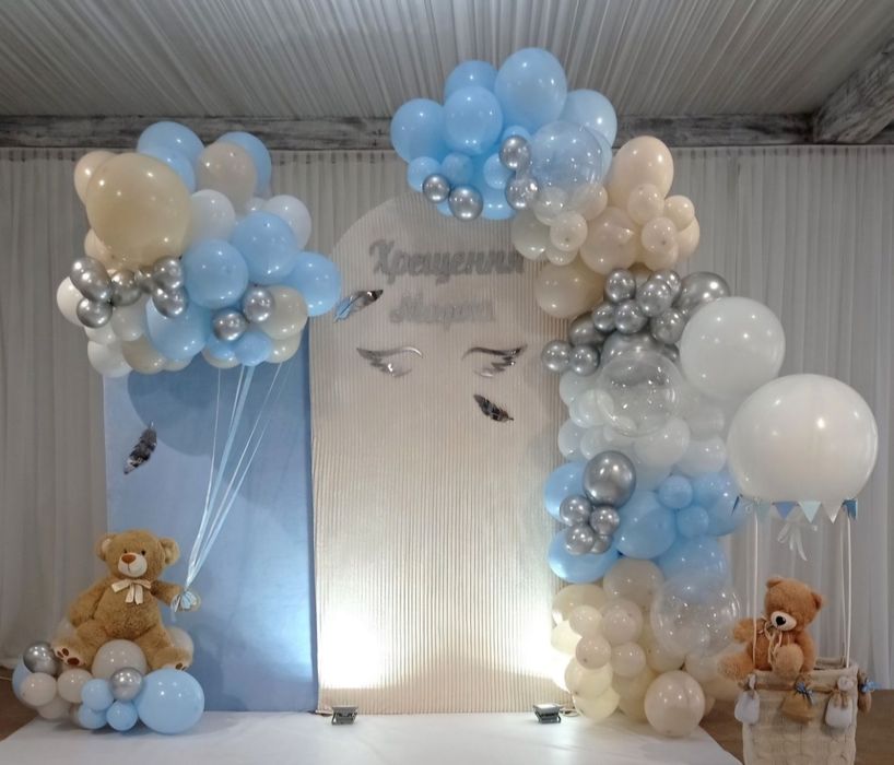 Фотозона. Міні -фотозони та кулькові композиції для дитячого свята.