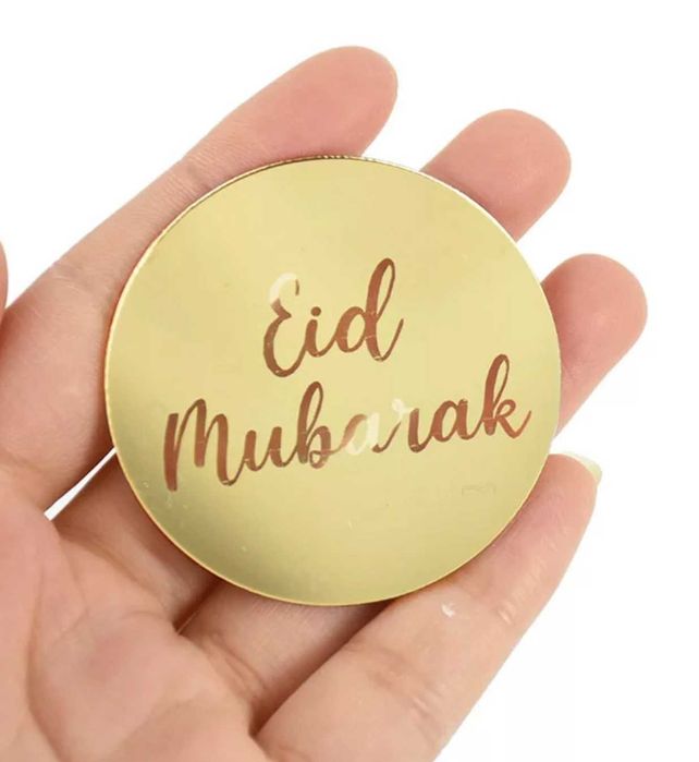 Топперы для кексов 5 штук акриловые