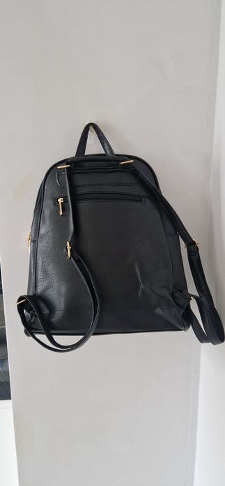 Plecak gruba skora eko czarny